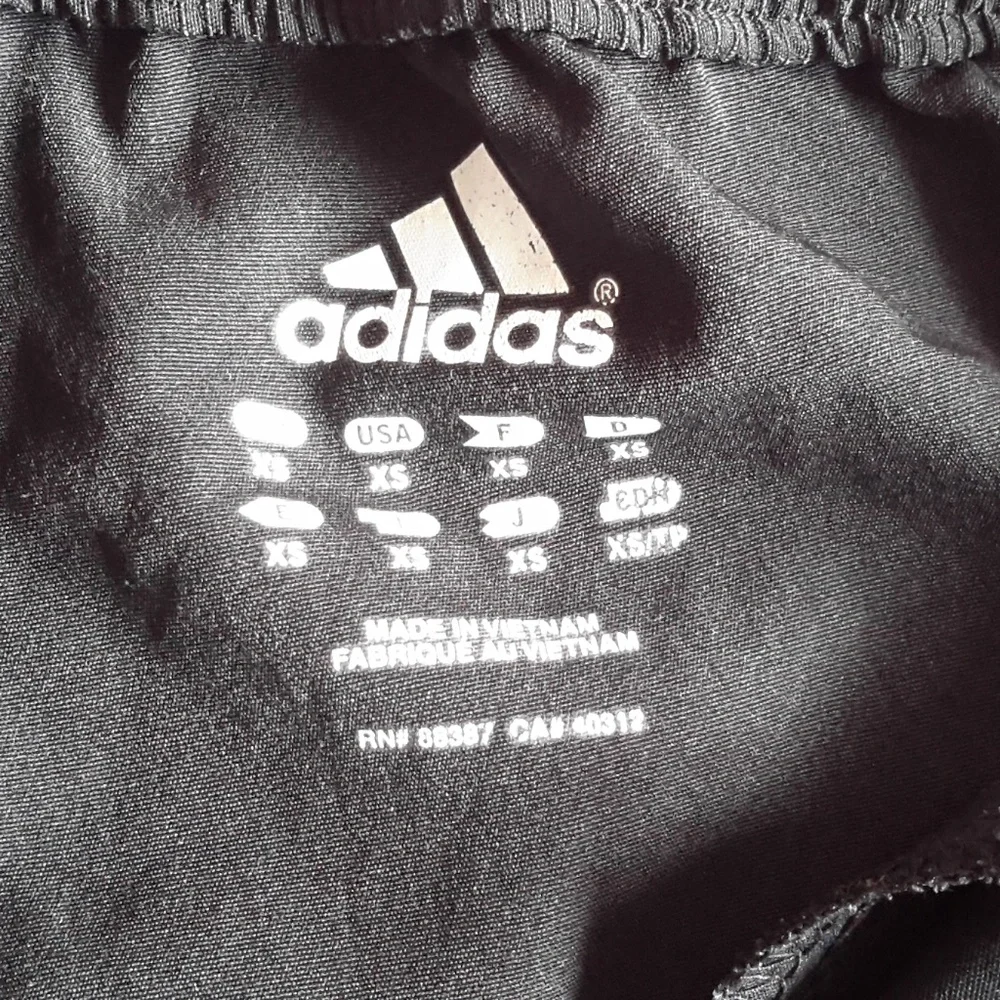 Adidas Track Pants High Raise Black XS - Picture 4 of 8
